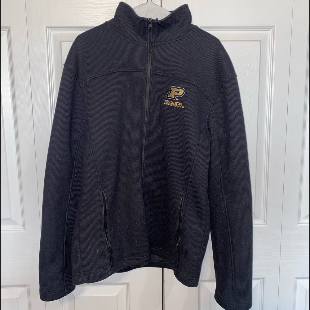 Large Purdue zip up jacket